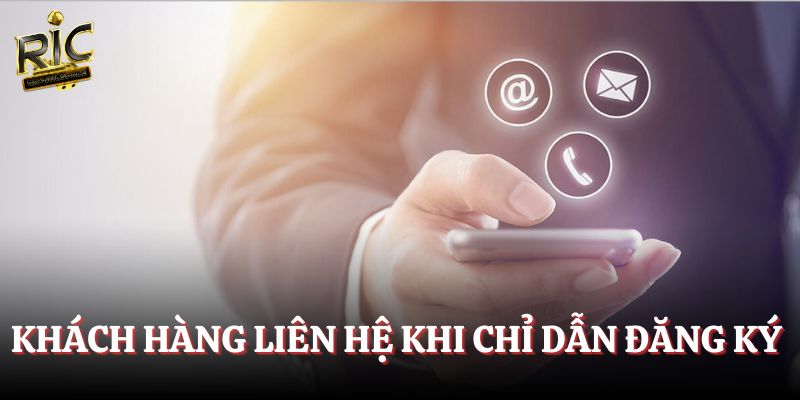 Khách hàng cần chỉ dẫn khi đăng ký tài khoản