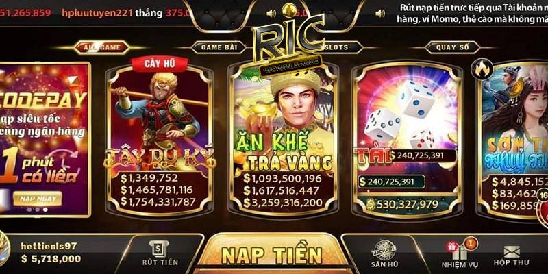 Ric Win hiện thu hút hơn 13 triệu thành viên cá cược trên toàn cầu