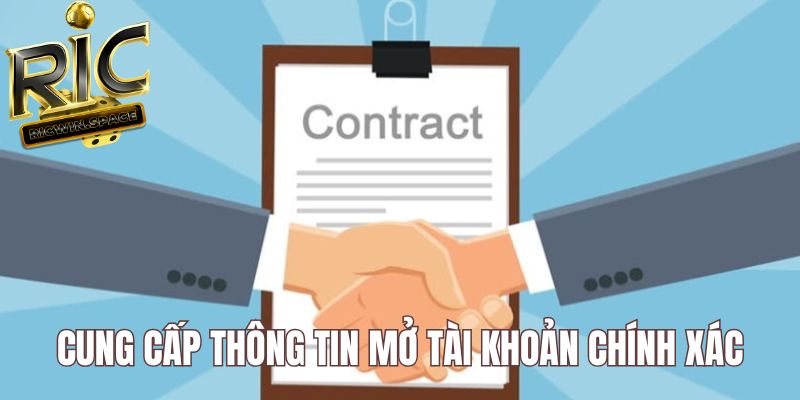 Trách nhiệm người chơi là phải cung cấp thông tin chính xác
